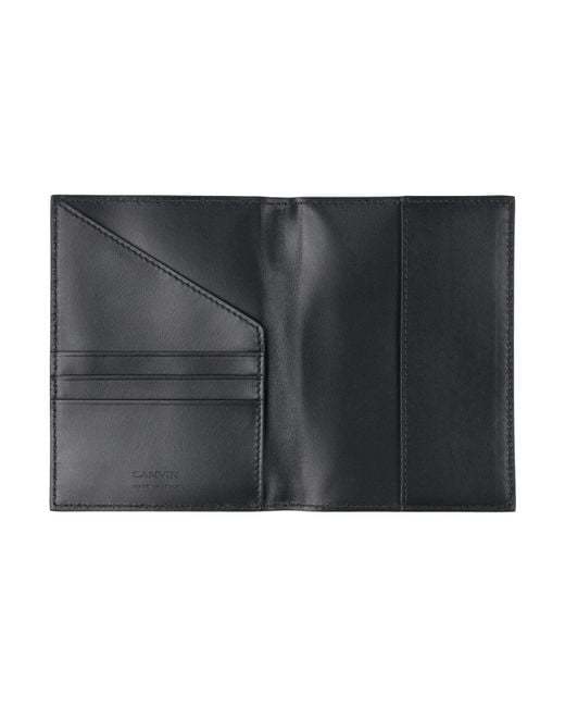 Lanvin Black Dokumentenetui