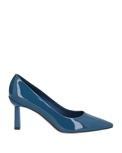 Ferragamo Blue Pumps