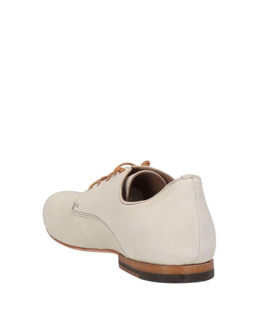 Fiorentini + Baker White Lace-up Shoes