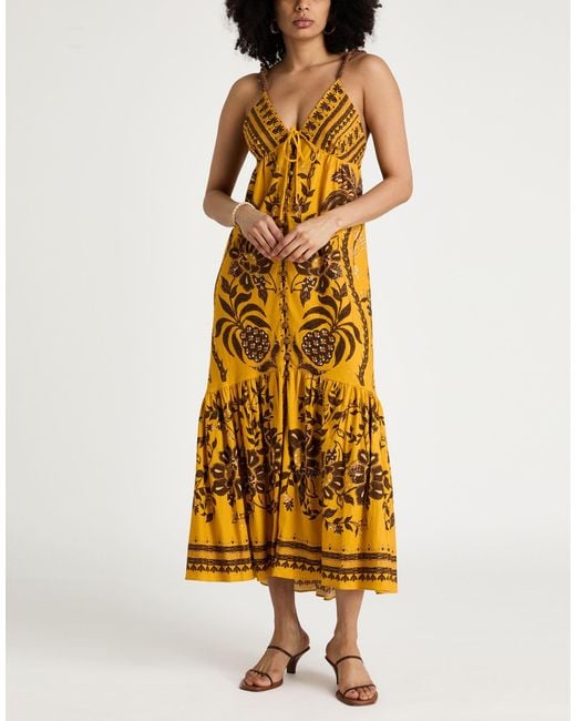 Farm Rio Metallic Maxi Dresses