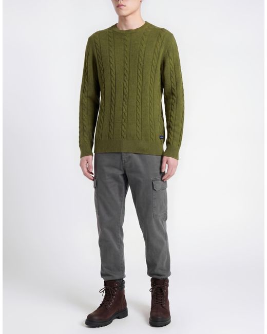40weft Green Sweaters for men