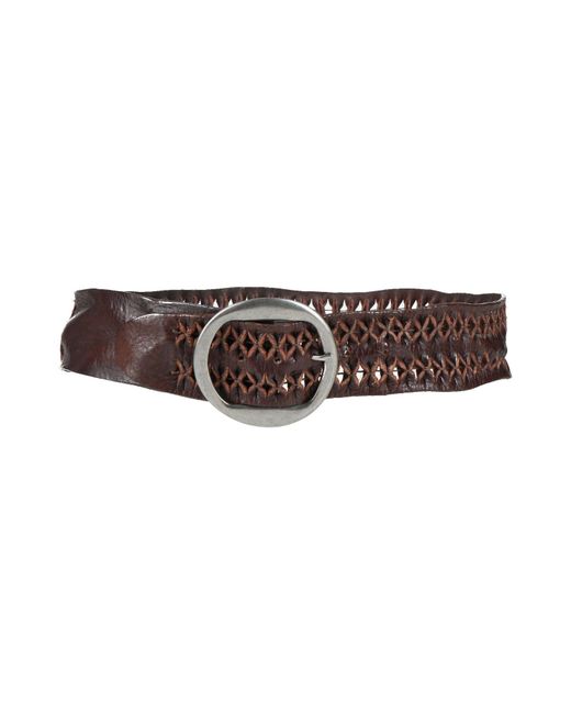 Minoronzoni Brown Belt Leather