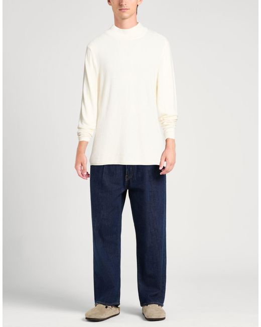Officina 36 White Turtleneck for men