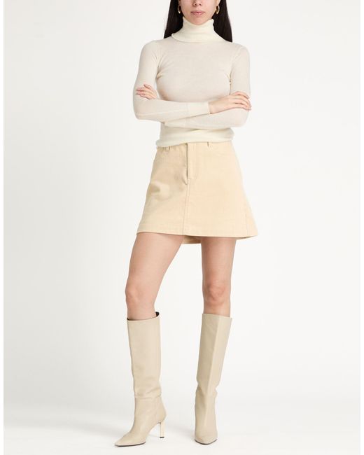 Estheme Cachemire White Turtlenecks