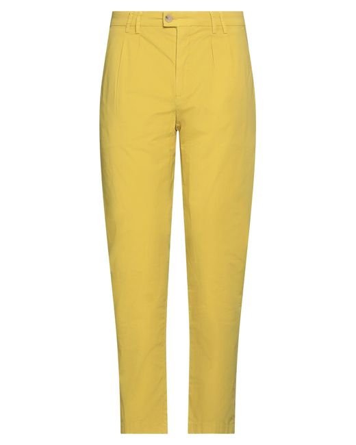 Yan Simmon Yellow Trouser for men