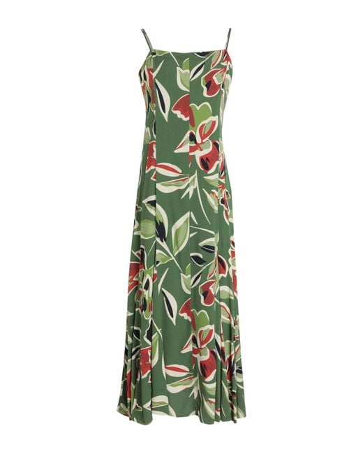 Sophie and Lucie Green Midi-Kleid