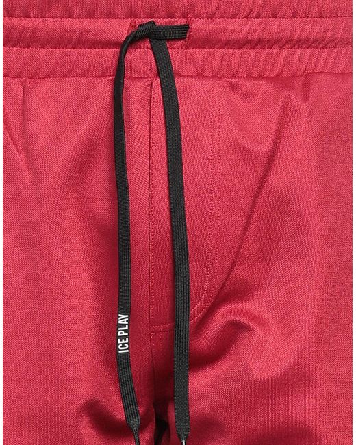 Ice Play Red Pants for men