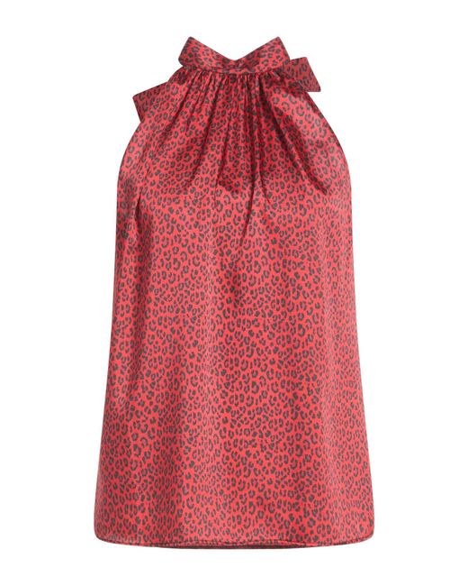 SIMONA CORSELLINI Red Top Polyester