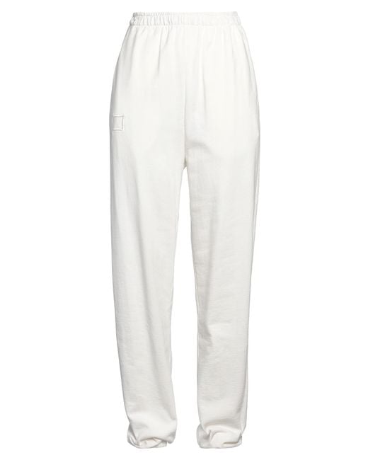 Date White Pants Cotton