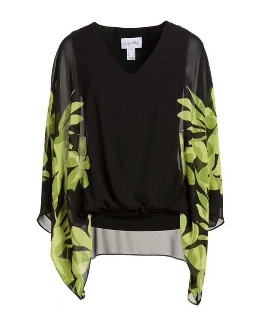 Joseph Ribkoff Black Top Polyester, Elastane