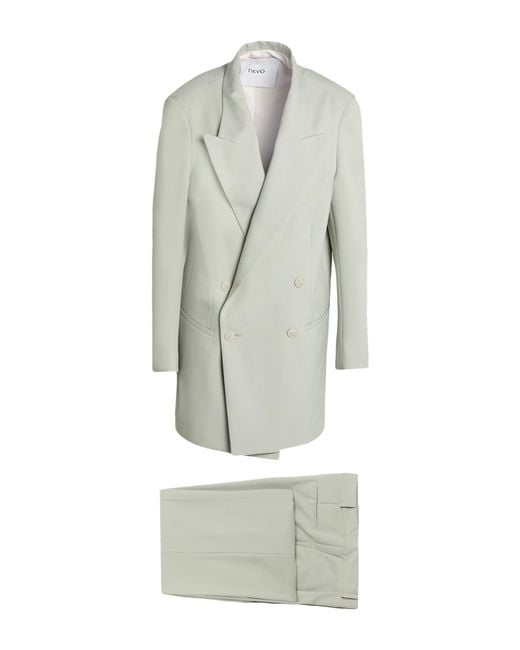 Hevò Gray Suit Polyester