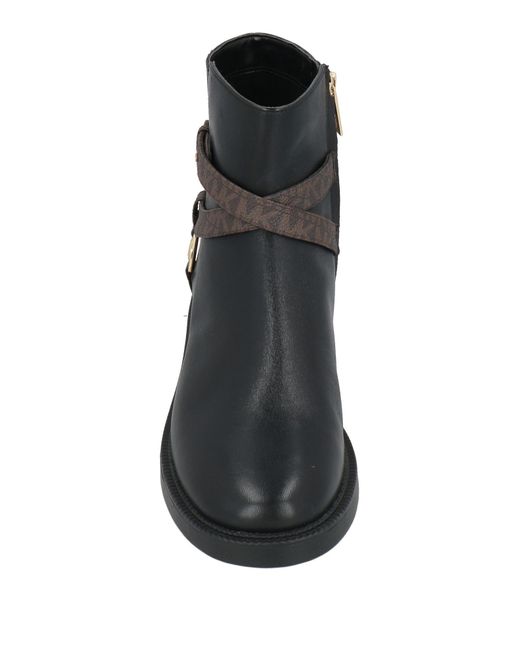 MICHAEL Michael Kors Black Ankle Boots Leather