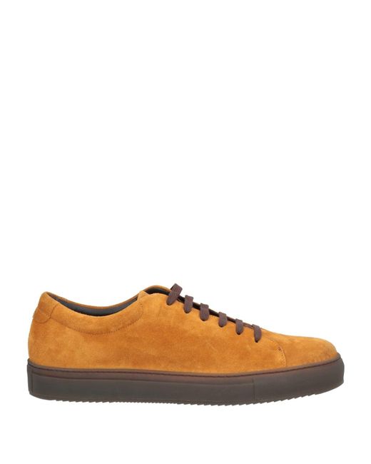 JEROLD WILTON Orange Sneakers Leather for men
