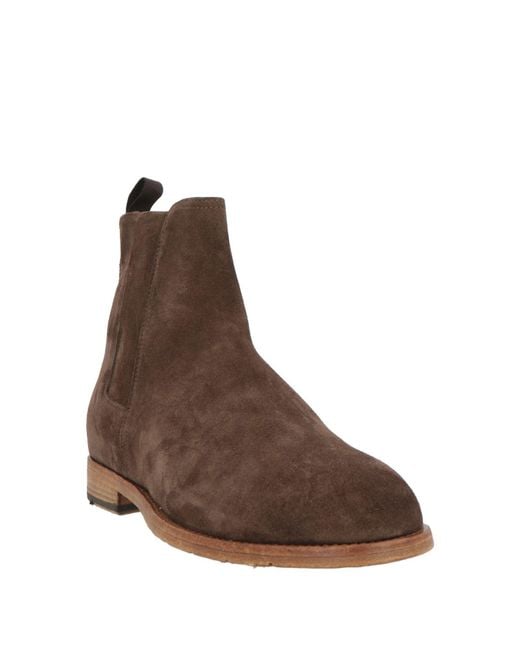 LEMARGO Brown Ankle Boots Leather for men