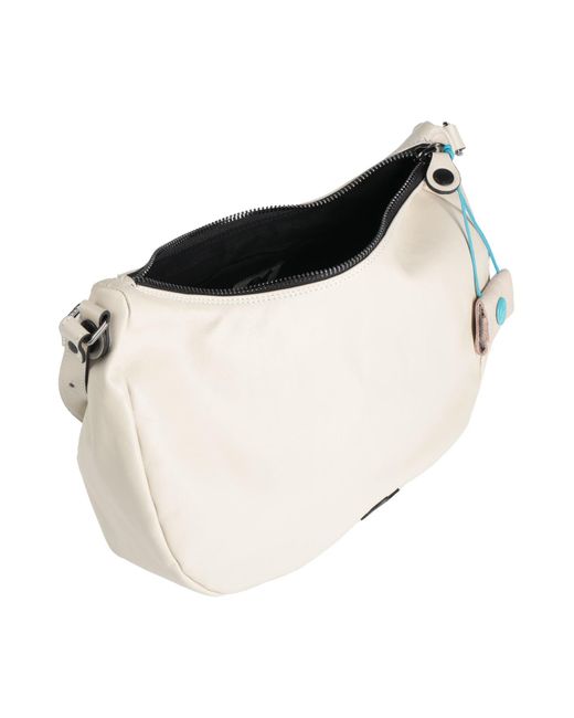 Gabs Natural Cream Cross-Body Bag Calfskin