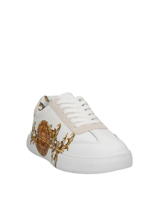 Versace Jeans Couture White Trainers