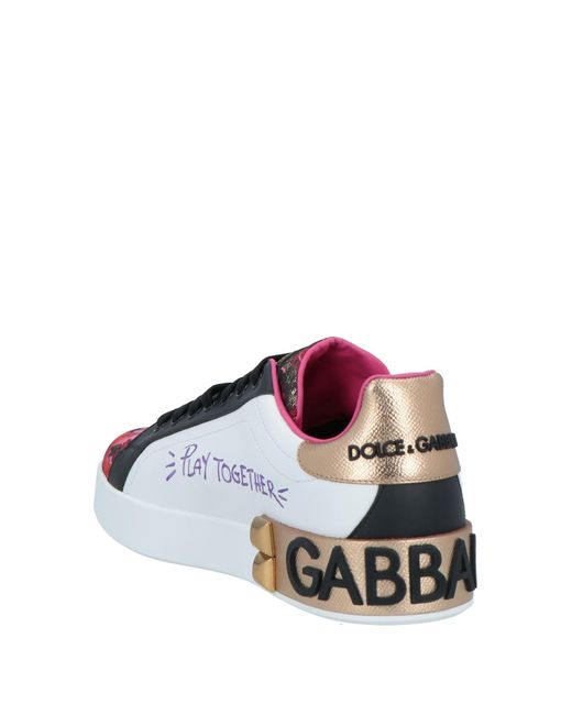 Dolce & Gabbana Red Sneakers