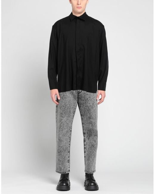 Camisa MSGM de hombre de color Black
