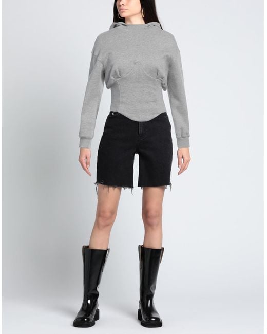 Chiara Ferragni Gray Sweatshirt