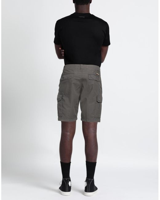 Napapijri Gray Shorts & Bermuda Shorts for men