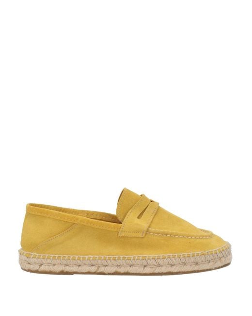 Espadrillas di RIVIERA 1987 in Yellow da Uomo