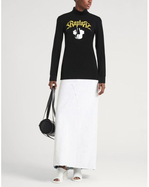 Raf Simons Black T-Shirt Modal, Elastane