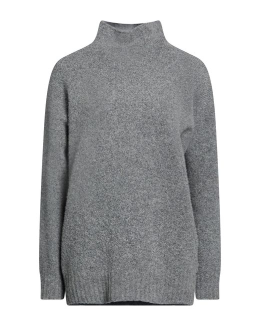 Alpha Studio Gray Turtlenecks