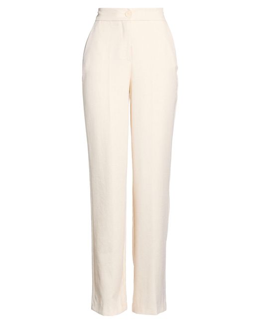 Soallure White Trouser