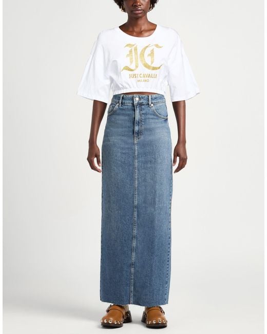 Just Cavalli White T-Shirts