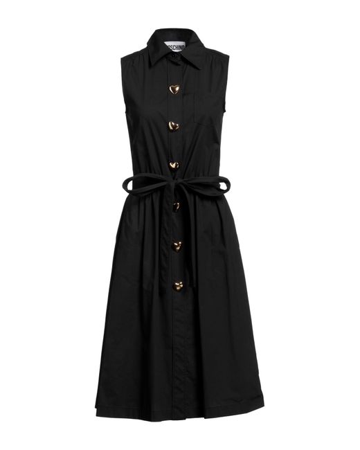 Moschino Black Midi Dress
