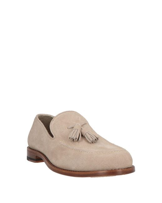 Eleventy White Ivory Loafers Leather for men