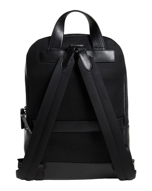 The Bridge Black Backpack Cow Leather, Cowhide for men