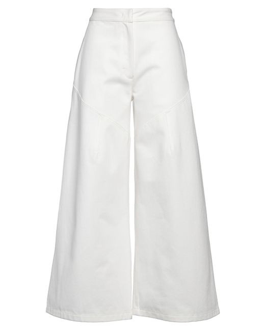 Pantalon en jean Jil Sander en coloris White