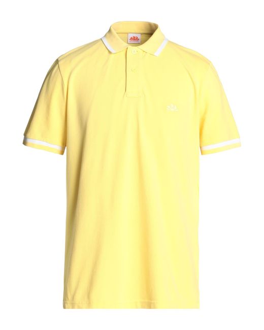 Sundek Yellow Polo Shirt for men