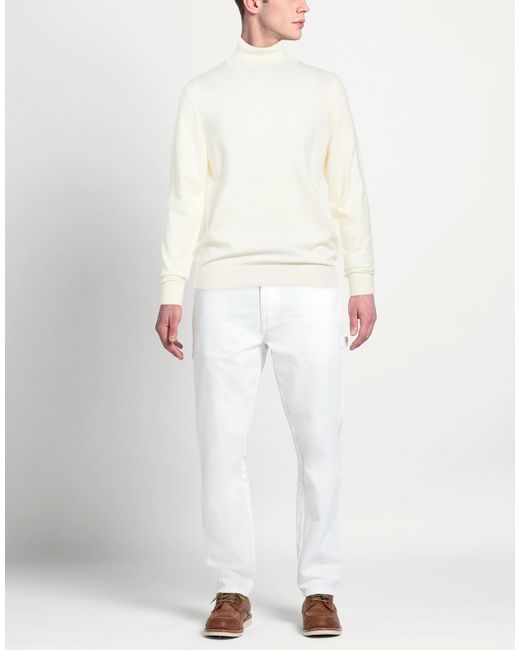 Diktat White Turtleneck for men