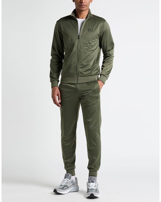 EA7 Green Tracksuits for men