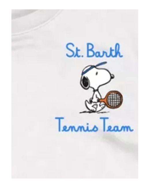 Mc2 Saint Barth T-shirts in White für Herren