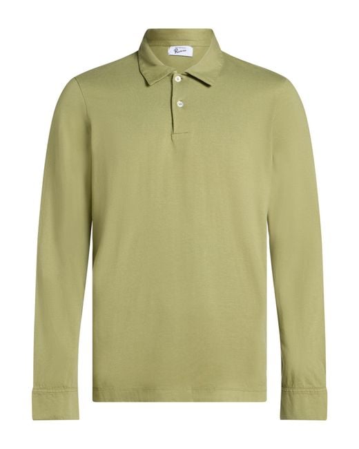 Roy Rogers Green Polo Shirt for men