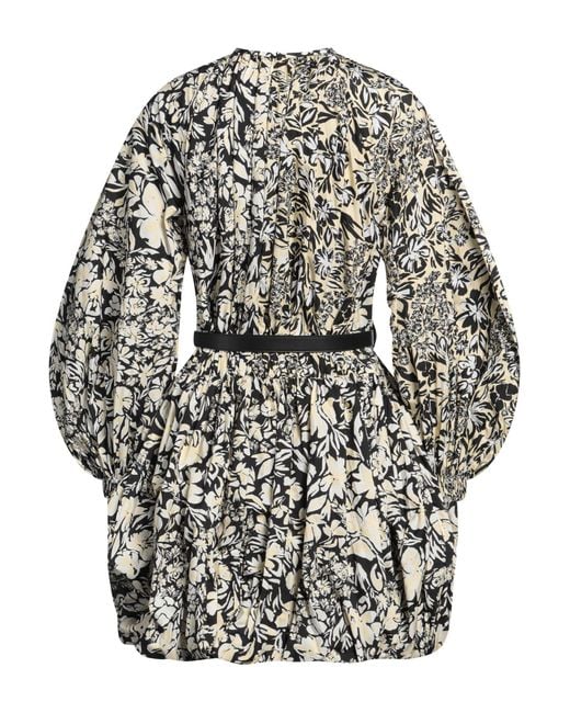 Jil Sander Gray Mini-Kleid