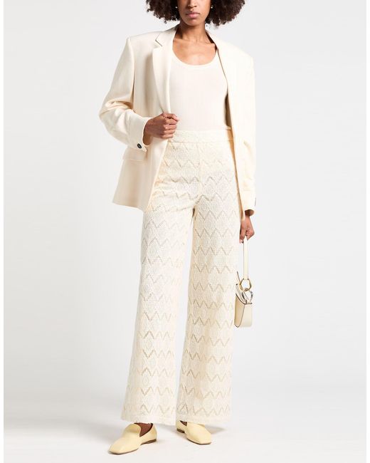 Twinset White Trouser