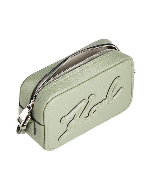 Karl Lagerfeld Green Cross-Body Bags