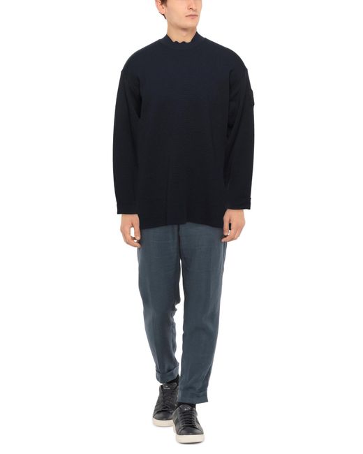 OUTHERE Blue Turtleneck for men