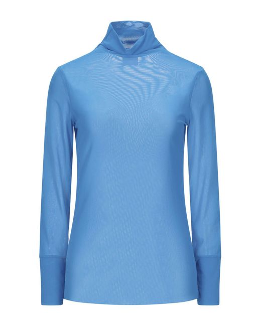 ..,merci T-shirt da donna di colore blu ..,merci T-shirt da donna di colore blu