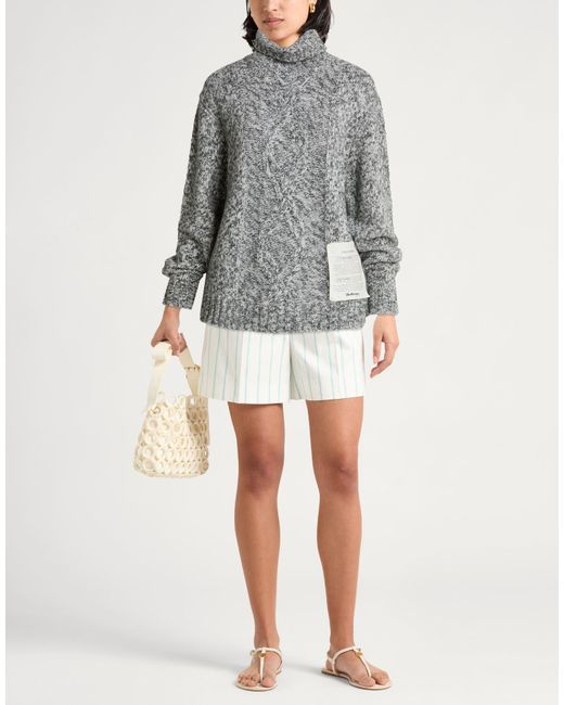 Ballantyne Gray Raw Diamond By Turtleneck Wool, Polyamide
