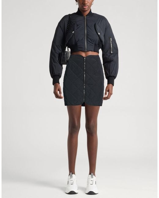 Ba&sh Black Mini Skirt Polyamide, Polyester, Polypropylene