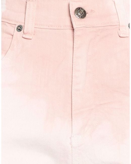8pm Pink Jeans Cotton, Elastane