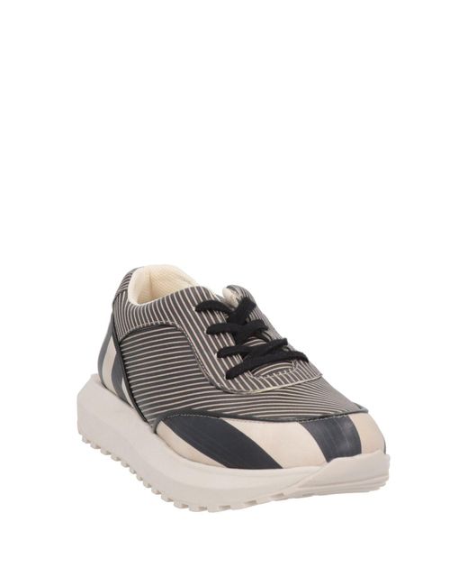Daniele Ancarani Gray Sneakers Leather