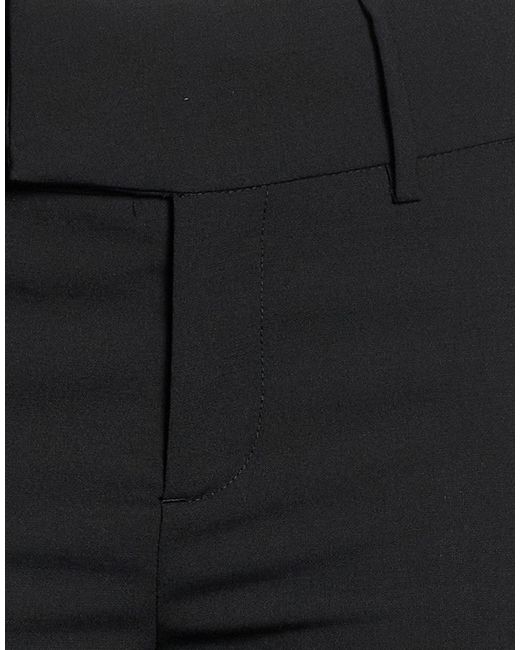 Department 5 Black Pants Polyester, Virgin Wool, Elastane