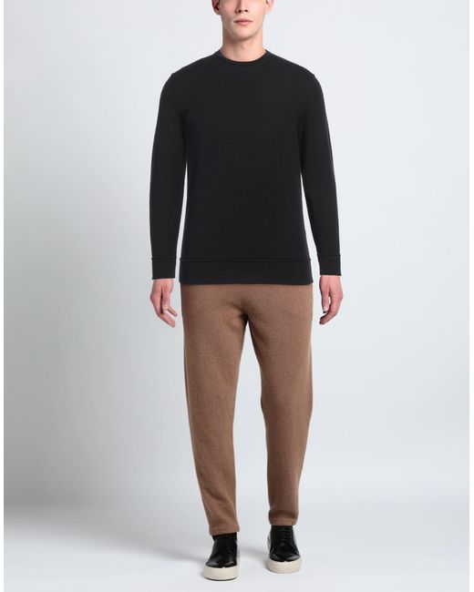 Pullover Vneck de hombre de color Black