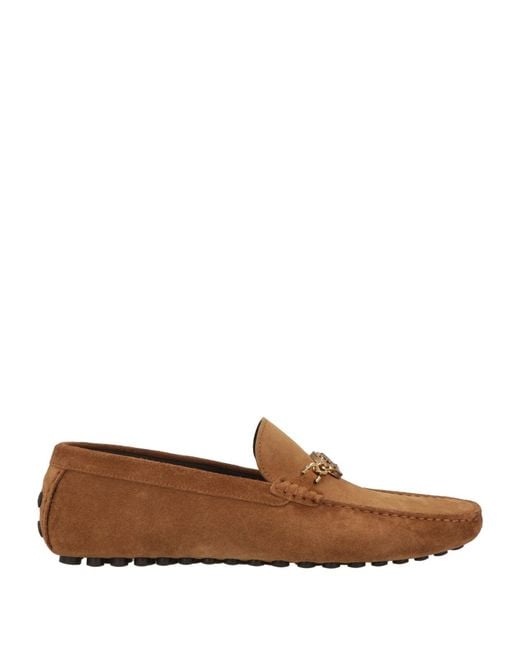 Roberto Cavalli Brown Loafers Leather for men
